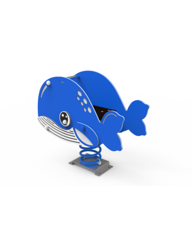 BALANCIN MUELLE DOBLE PANEL BALLENA