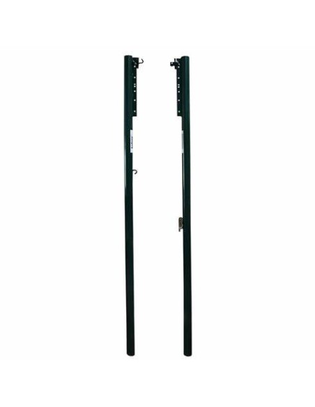 JUEGO POSTES VOLEIBOL METALICOS FIJOS (BOTES INCLUIDOS)