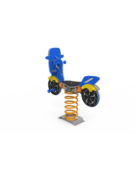 BALANCÍN MUELLE MOTO POLICÍA