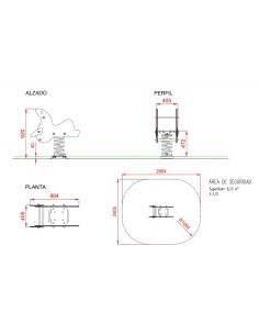 BALANCIN MUELLE DOBLE PANEL LAS FOCAS 2