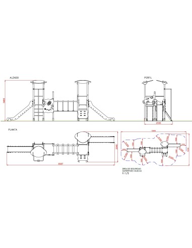 Parque infantil Maxi Torre Tisú