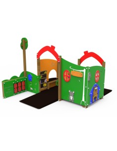 PARQUE INFANTIL INCLUSIVO CASITA VILLA RATÓN