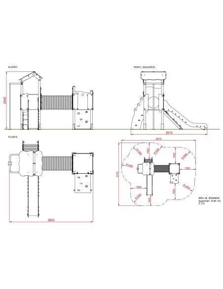 Parque infantil Torre Mini Nervión