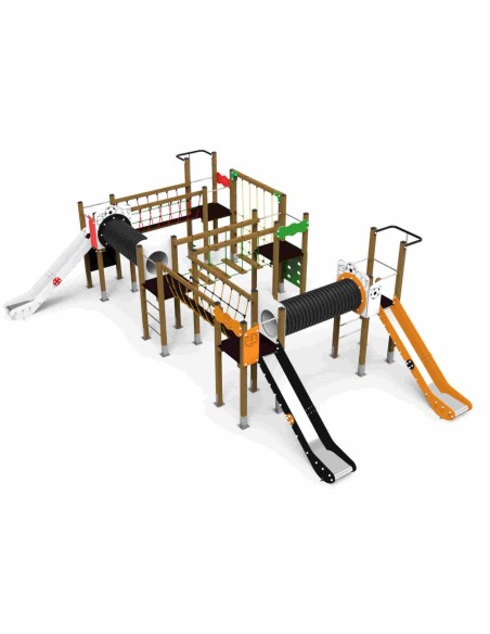 PARQUE INFANTIL MAXI TORRE MULTISPORT 4