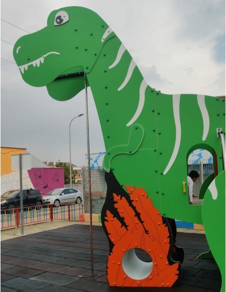 Torre parque infantil T-Rex 5 metros de altura