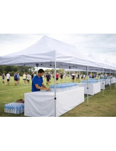 Carpa 3x6m Master ALUMINIO BLANCA con bolsa sin Ruedas