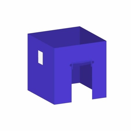 Pack 4 Laterales Carpa 3x3 Eco Azul