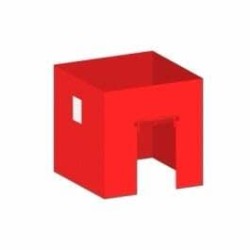 Pack 4 Laterales Rojo Para 3x3 Eco