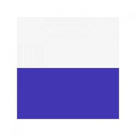 Medio lateral liso azul