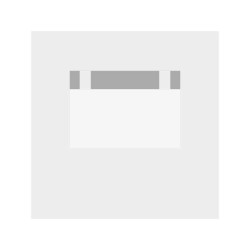 Lateral con ventana enrollable blanco