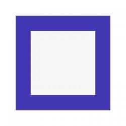 Lateral ventana azul