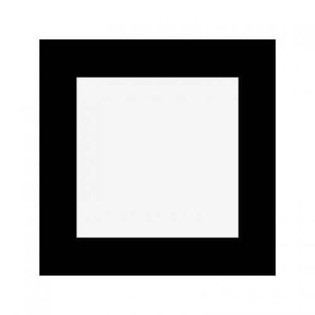 Lateral ventana negro