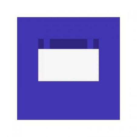 Lateral con ventana enrollable azul