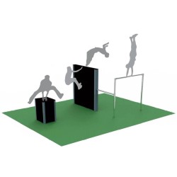 CONJUNTO MODULAR DE PARKOUR 02 2