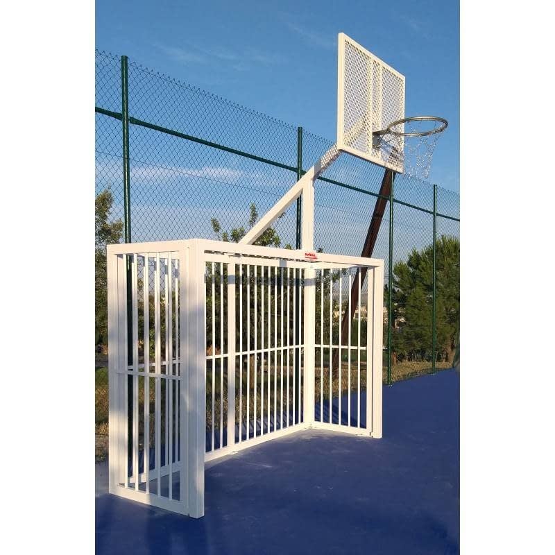 Juego porterías con canastas antivandálicas...