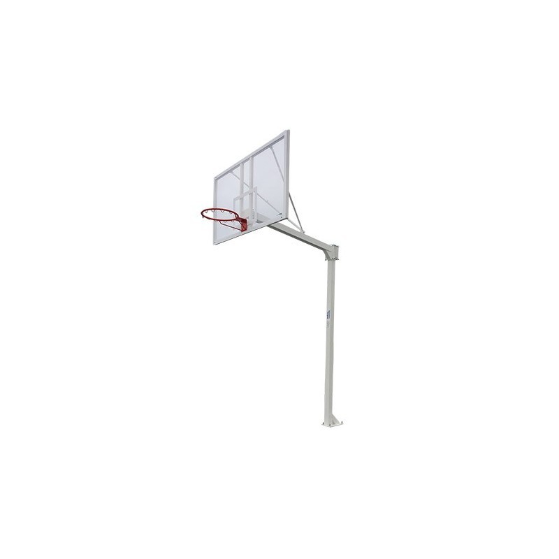 Juego Canastas Baloncesto Deluxe Fijas (2UD) Completas con Tablero, Aros y Redes (configurar el acabado deseado)