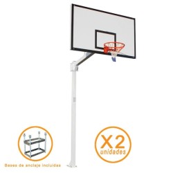 Juego Canastas Baloncesto Deluxe Fijas (2UD) Completas...