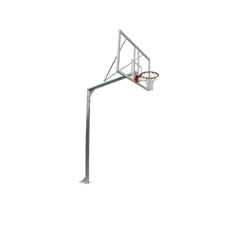 Canastas baloncesto galvanizadas completas (2ud) con tablero, aros y redes (configurar acabado)