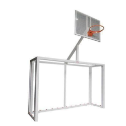 Juego porterías fútbol sala con canastas completas con... 2