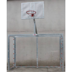 Juego porterías fútbol sala con canastas galvanizadas... 2