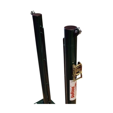 Postes De Tenis / Pádel Metálicos Fijos Para Atornillar