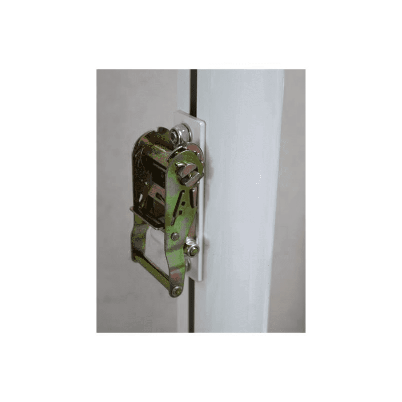 Postes de Tenis / Pádel aluminio fijos con botes