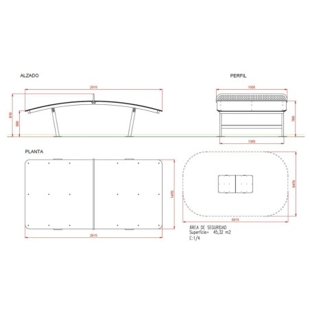 MESA MULTI-BALL ANTIVANDÁLICA PARA EXTERIOR
