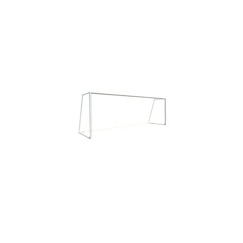 2 Porterías fútbol 11 trasladables metálicas...