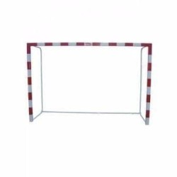 Juego porterías fútbol sala trasladables metálicas base... 2