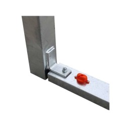 Juego porterías de fútbol sala trasladables galvanizadas... 2