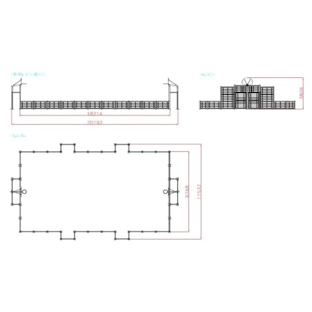 Pista Multideporte madera 20X11,5M