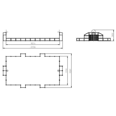 Pista Multideporte Compac 20x11,5m