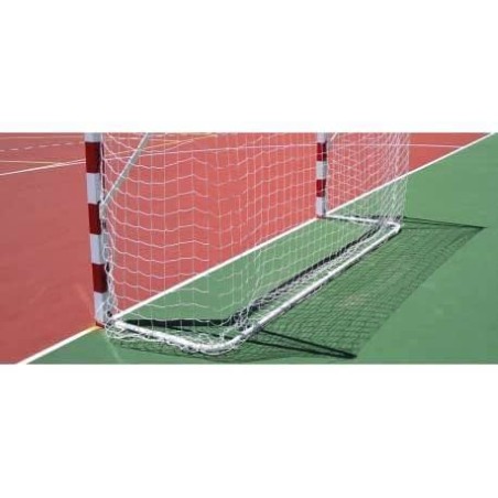 JUEGO DE BASES PARA PORTERÍAS FIJAS DE FÚTBOL SALA RECOGIDA DE RED