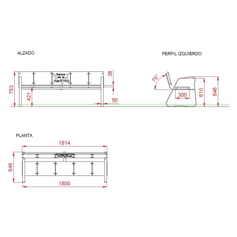 BANCO DE LA AMISTAD MULTICOLOR