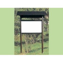 Panel Informativo Con Tejado