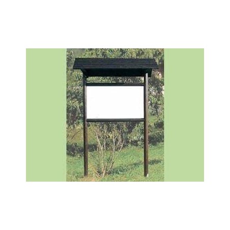 Panel Informativo Con Tejado