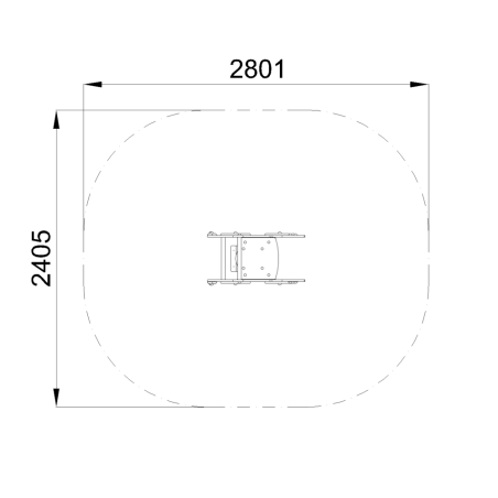 BALANCIN MUELLE DOBLE PANEL COCHECITO