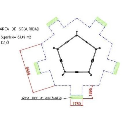 Columpio múltiple uso público de 5 plazas (configurar asientos)