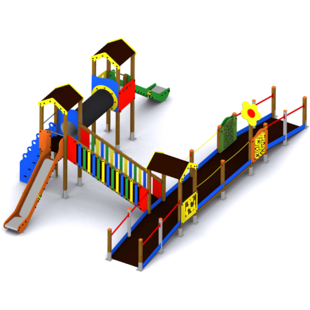PARQUE INFANTIL TORRE ADAPTADA DULCINEA