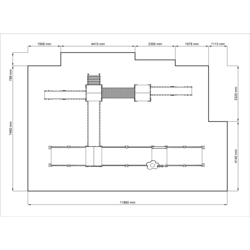 PARQUE INFANTIL TORRE ADAPTADA DULCINEA