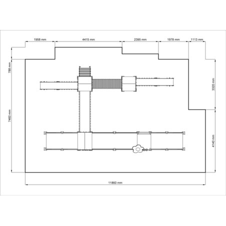PARQUE INFANTIL TORRE ADAPTADA DULCINEA