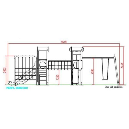 PARQUE INFANTIL MAXI TORRE LLOBREGAT