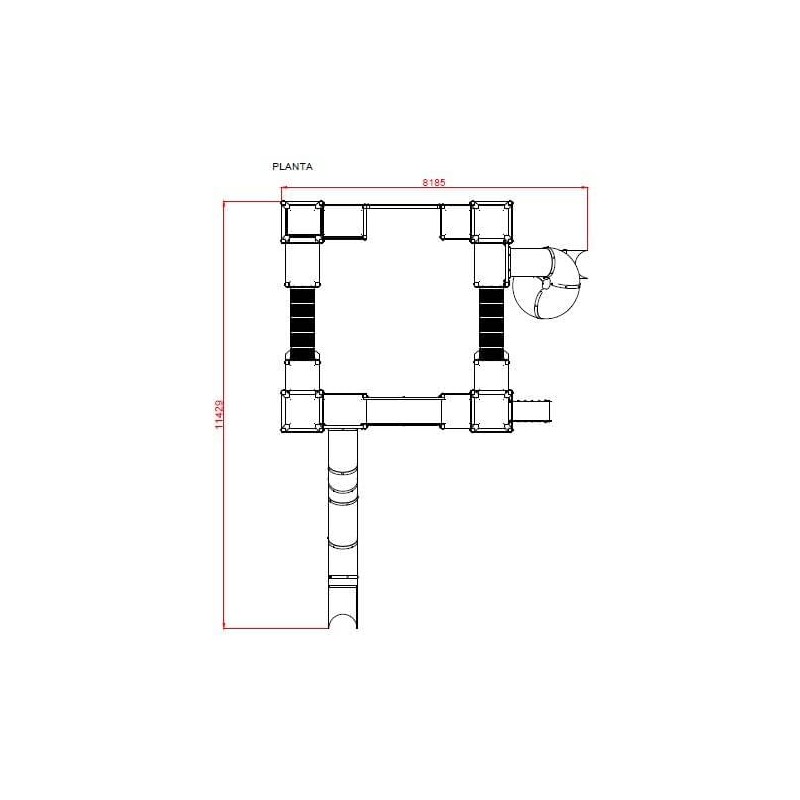 PARQUE INFANTIL MAXI TORRE CASTILLO