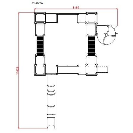 PARQUE INFANTIL MAXI TORRE CASTILLO
