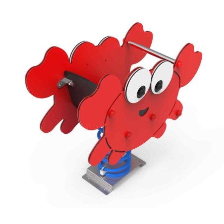 Balancín muelle inclusivo Cangrejo