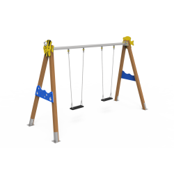 COLUMPIO DOBLE PEZ USO PÚBLICO (configurar asientos)