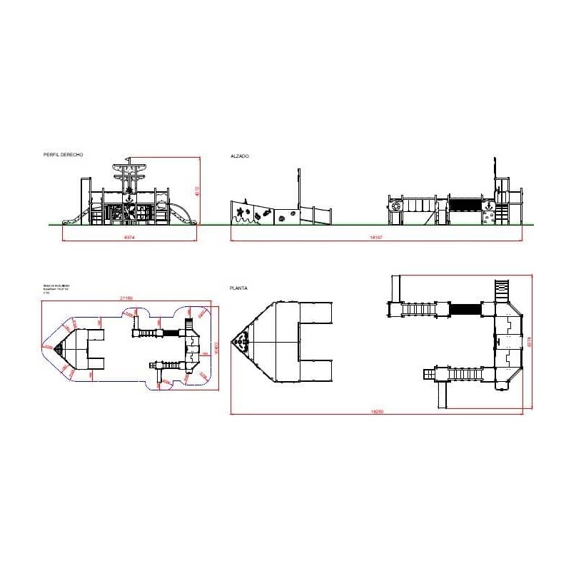 PARQUE INFANTIL INCLUSIVO BARCO OCEÁNICO