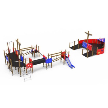 PARQUE INFANTIL INCLUSIVO BARCO OCEÁNICO