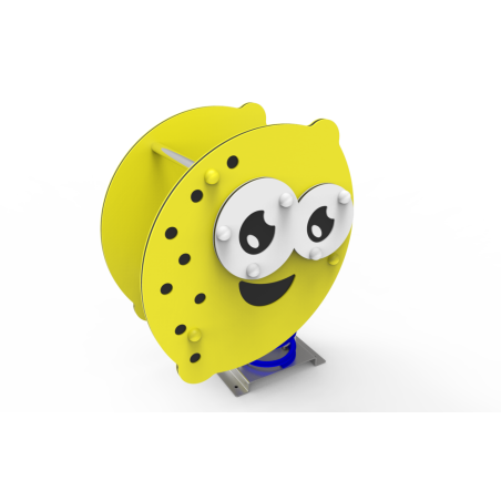 BALANCÍN MUELLE DOBLE PANEL LIMÓN