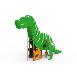 Torre parque infantil T-Rex 5 metros de altura 2